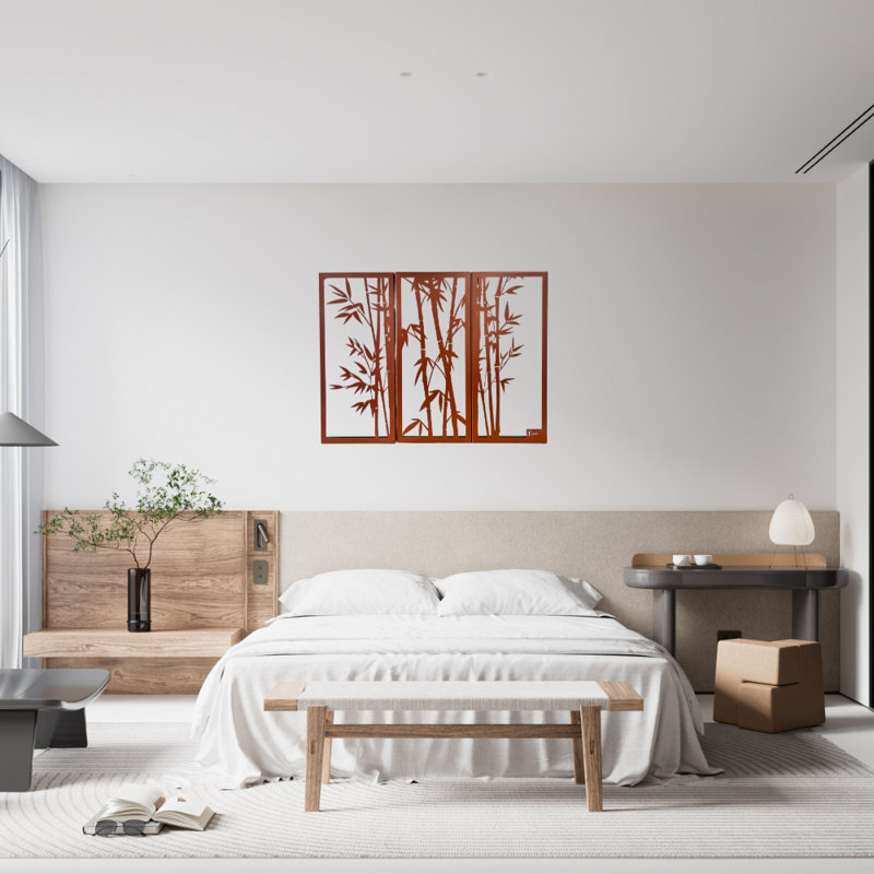 Wall Decor on Metal, Copper