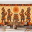 Papier peint adhésif autocollant Kokopelli Southwestern Native American Indian-129491536