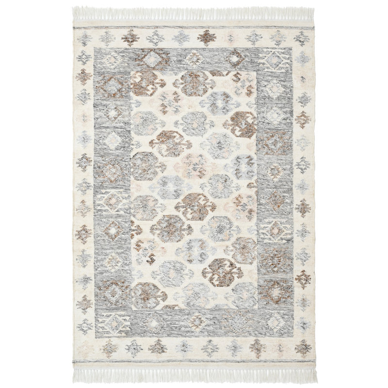 Abstract Hand Woven 200cm X 290cm Indoor / Outdoor Area Rug, Rectangle 120 x 170 cm