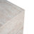 Outdoor/Indoor Square Travertine Lightweight Concrete Side Table