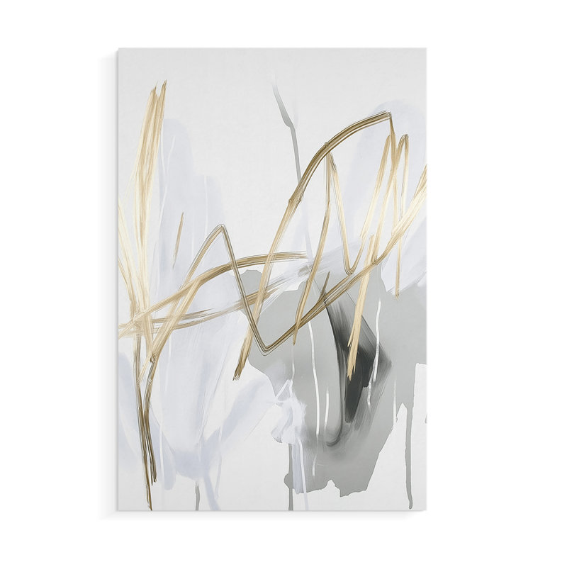 Série ABSTRACT DCCLX - Impression sur toile seulement - NON CADRE, H 27 po x l 18 po