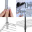5 Tier Metal Wire Storage Organizer Rack, Shelving Unit