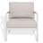 Berg Aluminum And Teak Patio Chair
