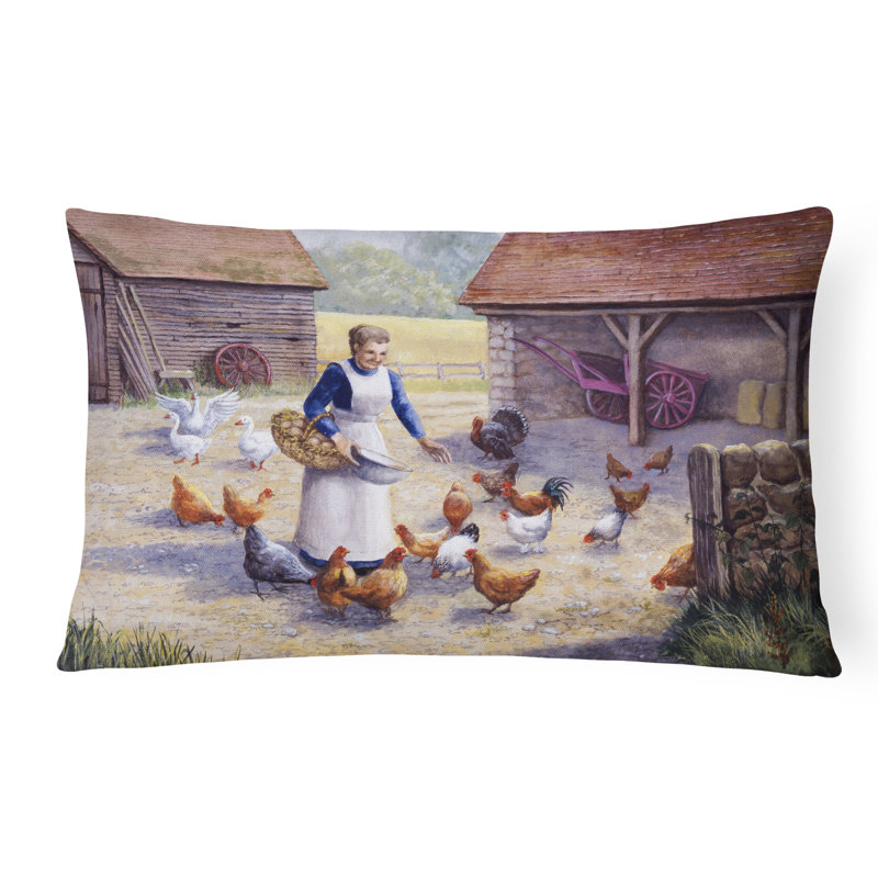  Coussin intérieur / extérieur en poule