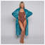 Gender Neutral Mid-Calf Bathrobe with Pockets-1790452071