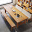 62.99" Brown Rectangular Solid Wood desk-108954536
