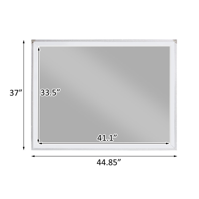 Miroir rectangulaire pour commode Caree