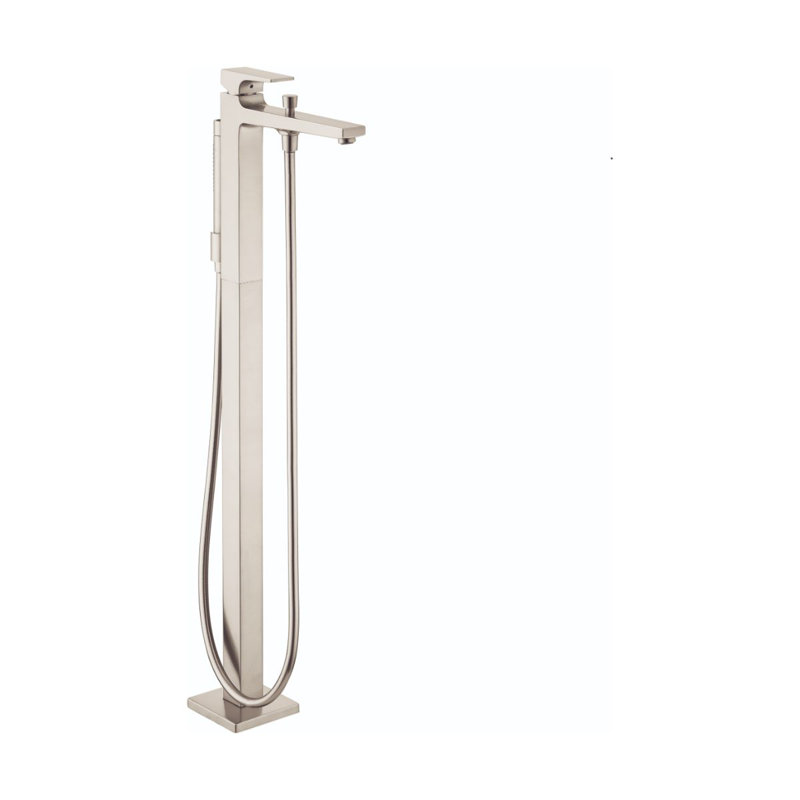 Metropol Freestanding Tub Filler Trim with Lever Handle and 1.75 GPM Handshower Trim Set Only, Brushed Nickel