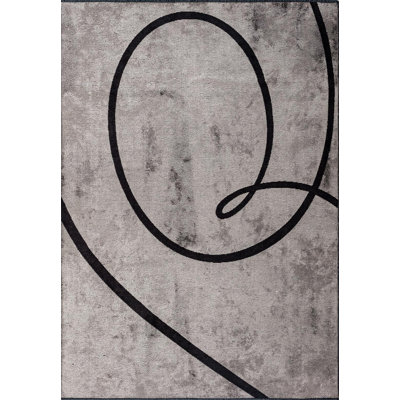 Squiggle moderne et abstrait