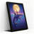 Shark And Girl Under Moonlight Canvas Wrapped Wall Art Oil Painting Print Set Of 1-301420128