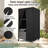 Outdoor Towel Rack For Pool Outdoor Pool Towel Storage Cabinet With Shelf & Drawer Pool Towel Hoder With Rolling Wheels Hot Tub Towel Rack W/Waterproof Cover Poolside Towel Valet Caddy For Spa Grey