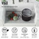 Silicone Grid 27" L x 15" W Silcone Bottom Sink Grid for 30 in. Single Bowl Kitchen Sink