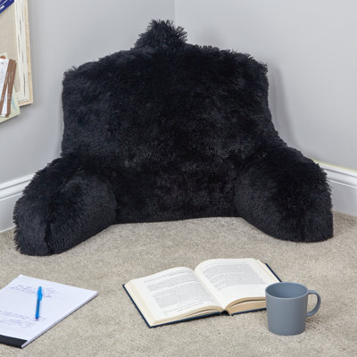  Shaggy Backrest Pillow