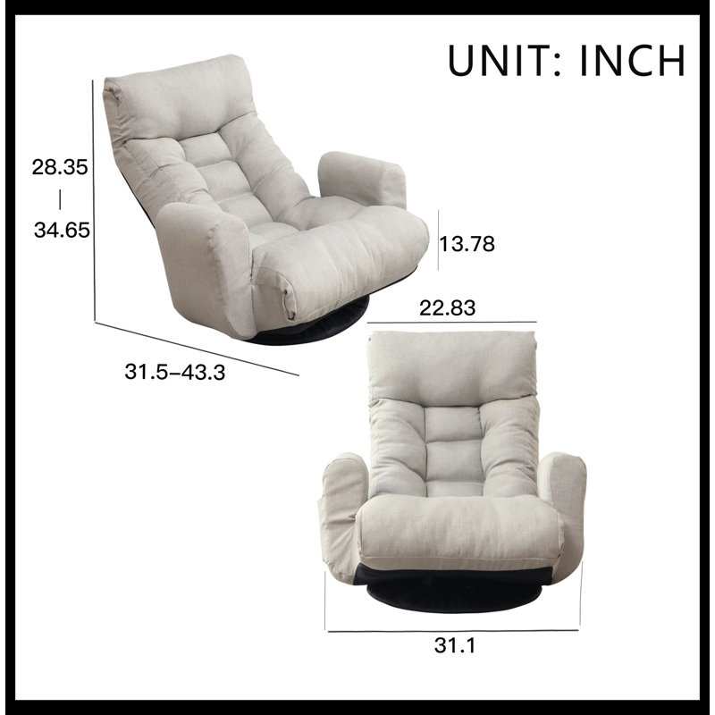 Rethman Upholstered Chaise Lounge