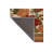 Beige Rose and Leaf Pattern Creative Modern Decorative Rug Machine Washable-119079079
