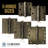 3 X 3 Solid Brass Architectural Hinge With Acorn Tips-71108026
