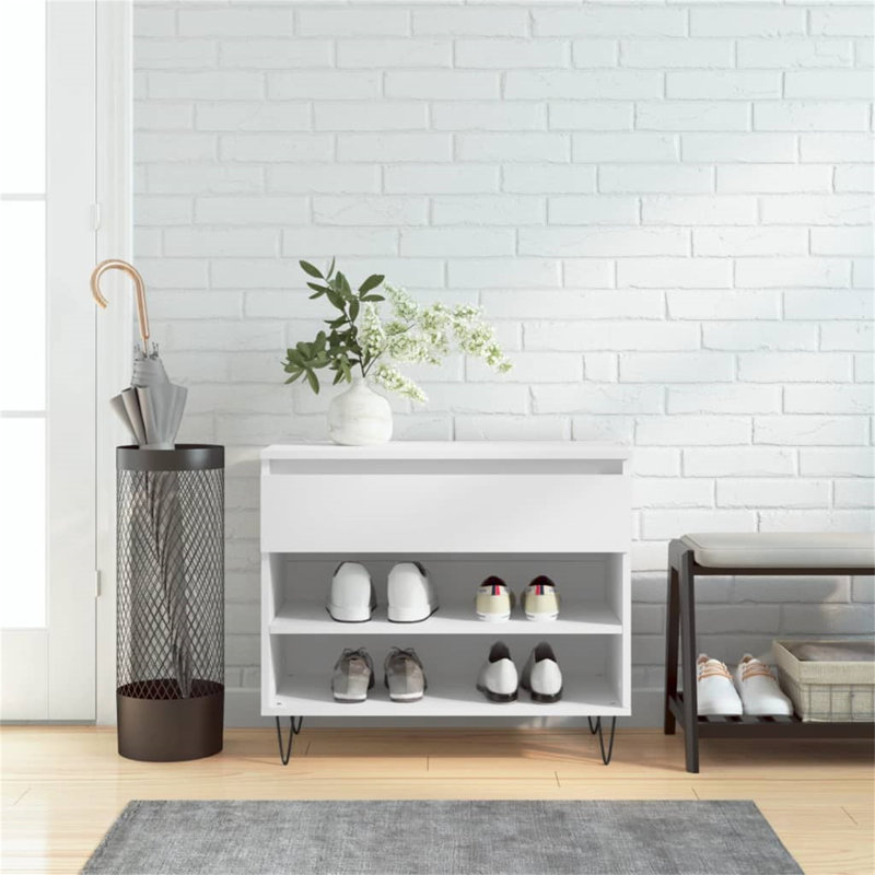 Achouhada Shoe Storage, White