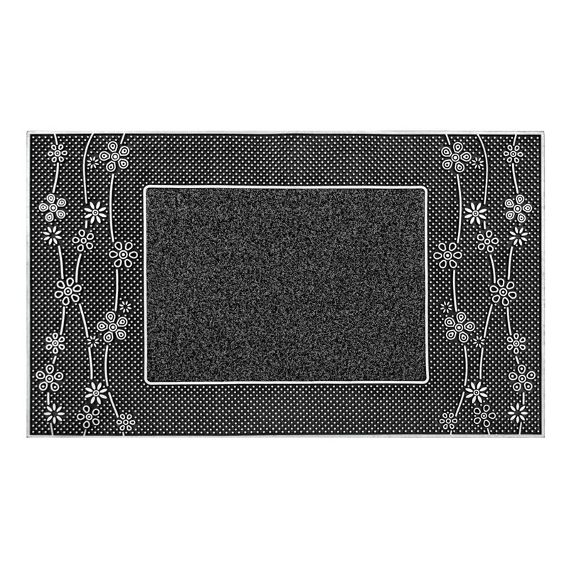 Non-Slip Outdoor Doormat, Silver