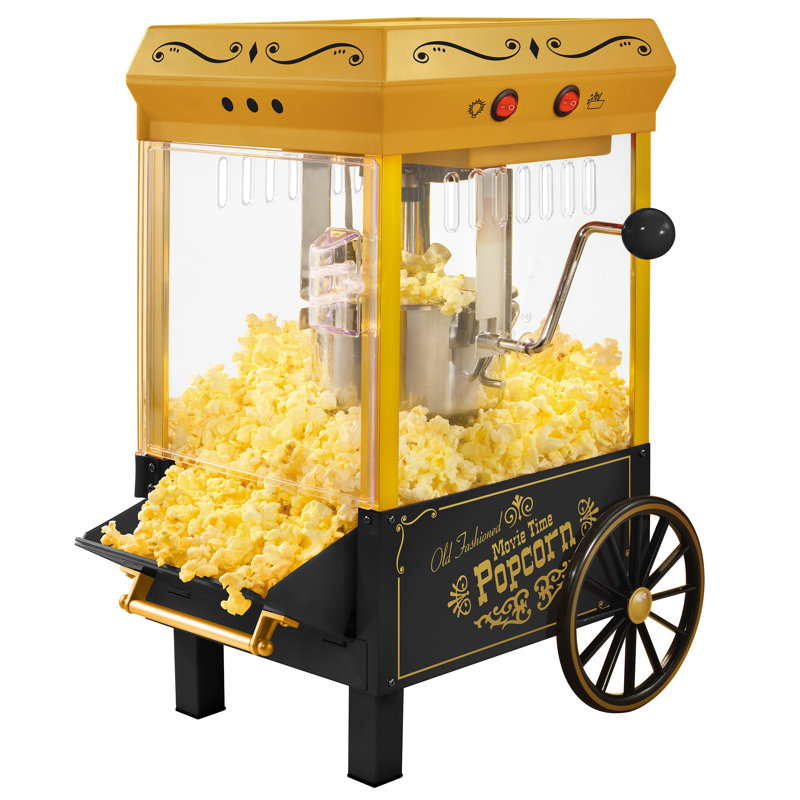 Nostalgia 2.5 oz Kettle Popcorn Machine with Cart