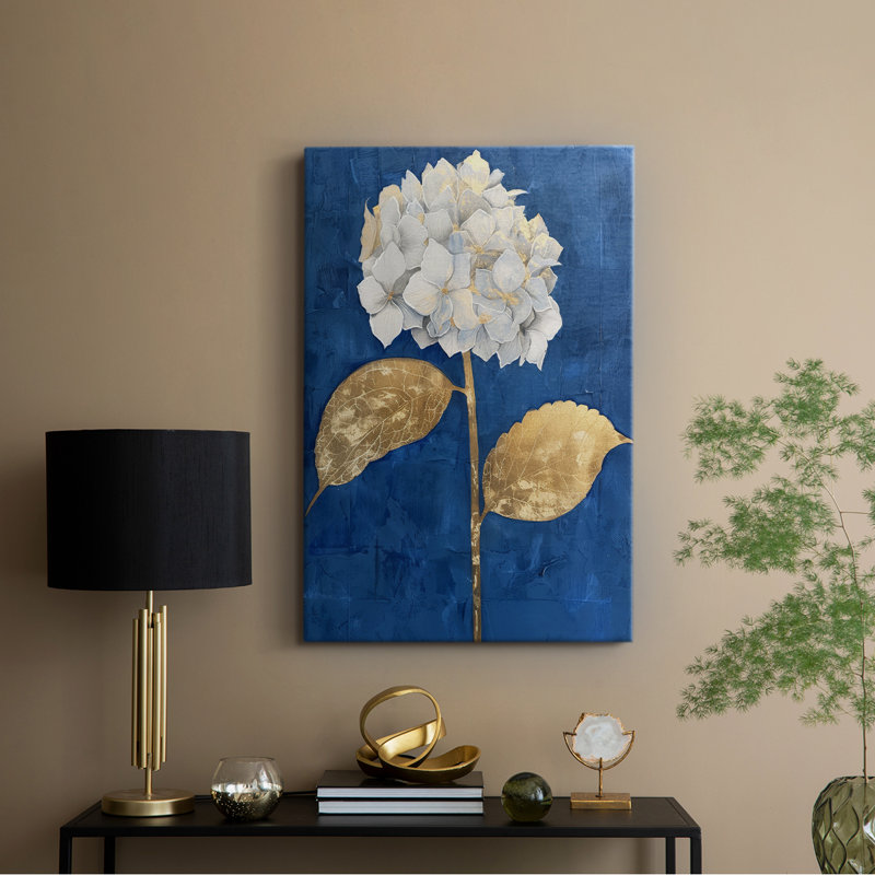 FLORAL Series LXXXI  -Premium Gallery Wrapped Canvas -Ready to Hang, 12" H x 8" W