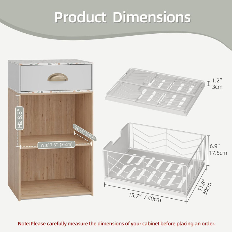Pull Out Cabinet Storage Box