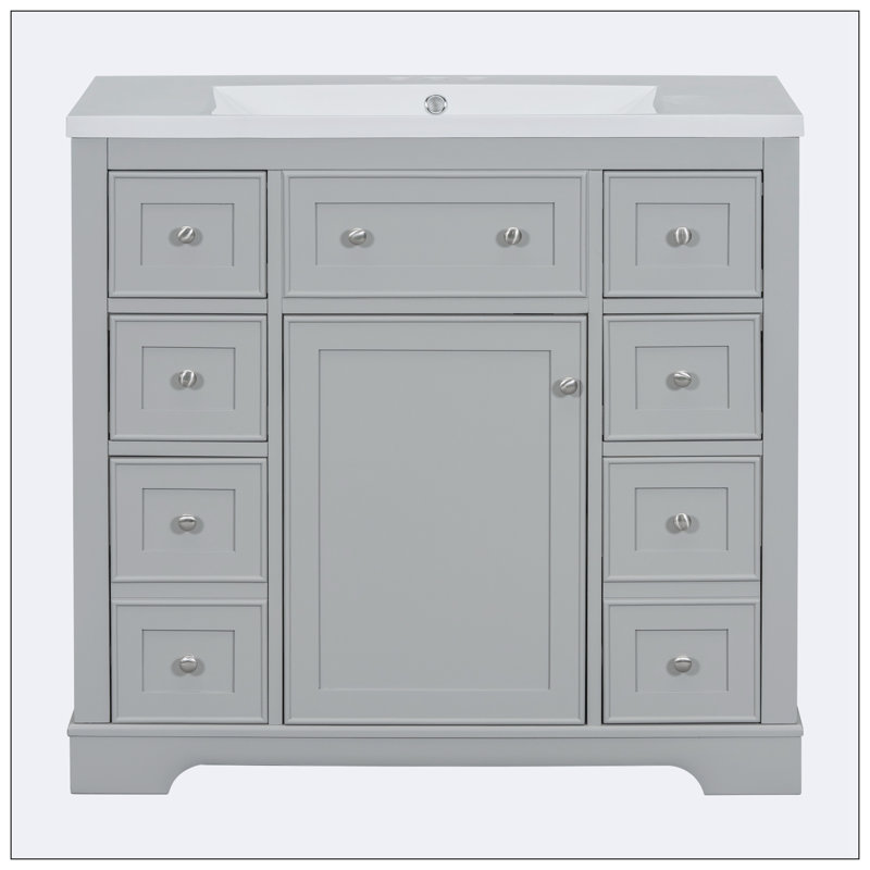 Boush Bathroom Vanity with Top