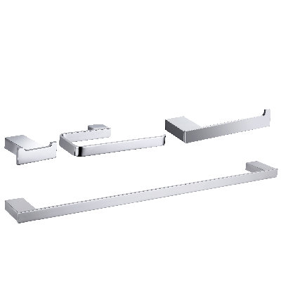 Aquae 4 - Piece Bathroom Hardware Set