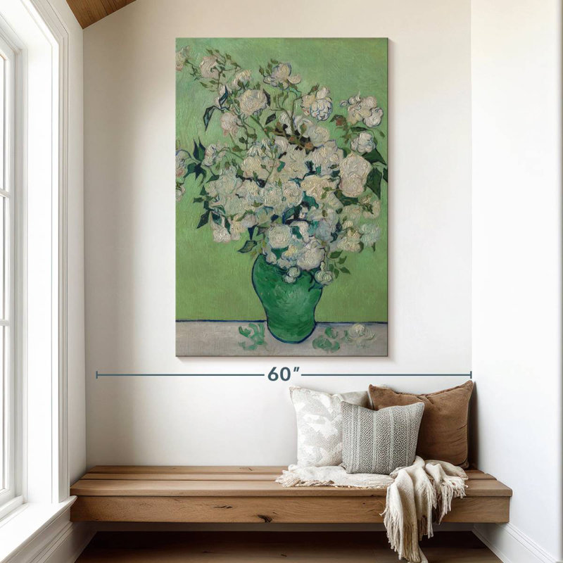 Harnek Roses, 51" H x 34" W
