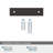 Ladera 3 inch (76mm) Center-to-Center Rectangle Oil-Rubbed Bronze Cabinet Pull Backplate-111952231-111952240