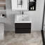 Meuble-lavabo mural moderne pour salle de bain