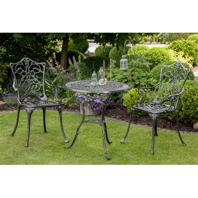 Vanegas 2 - Person Patio Dining Set with Round Table