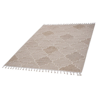 6X9 Area Rug Trellis Indoor-Outdoor