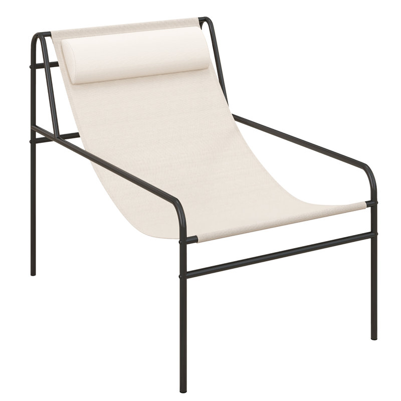 Chrystan Metal Outdoor Lounge Chair
