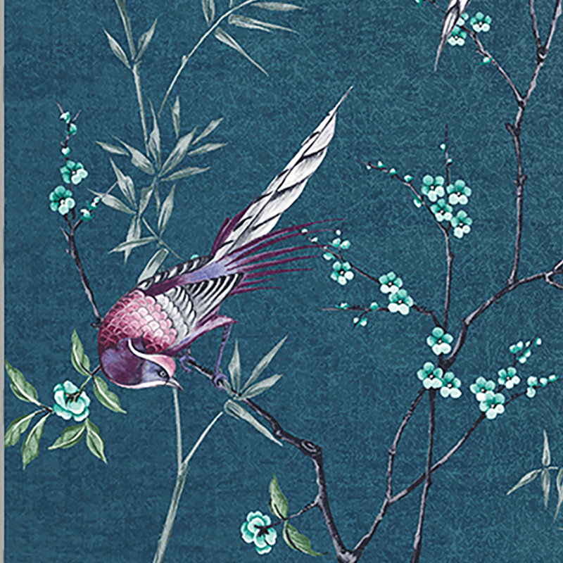 Tori Floral Shimmer Wallpaper Double Roll, Teal