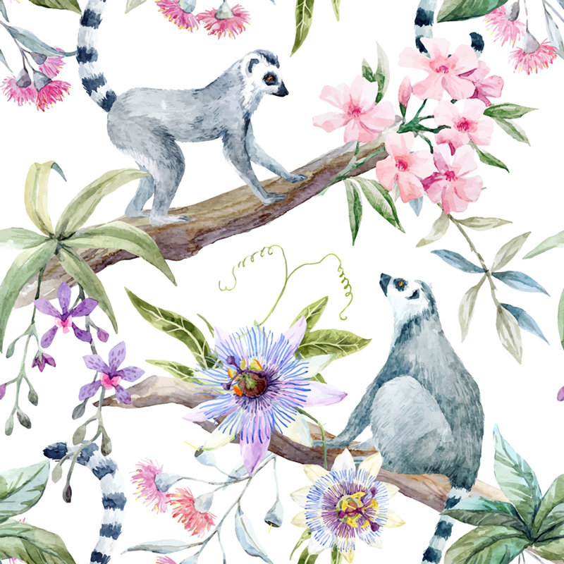 Amija Matte Peel and Stick Mural, 250 x 250cm