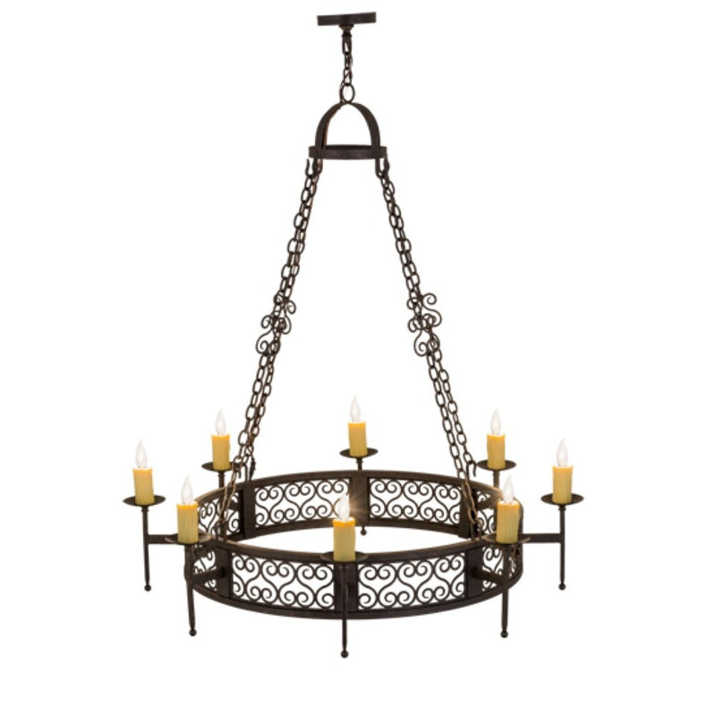 Toscano 8 - Light Chandelier