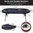 Raychee 86" Poker Table Foldable, 10 Player Folding Texas Holdem Poker Table