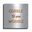 Art mural luxueux en métal «Thanksgiving Typographie 1» par Laura Marshall-102872264