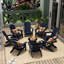 Chaise Adirondack pliante en plastique Arrlo-88432478