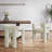 Modern Boucle Barrel Dining Chair, Upholstered Linen Kitchen Boucle Armchair with Sidearms and Back, for Dining Room Living Room-2084503983