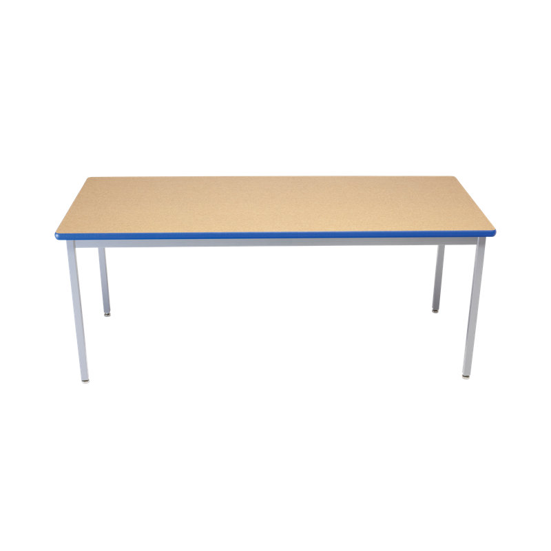 Laminate Adjustable Rectangle 2 Students Activity Table, 29'' H x 96'' L x 36'' W