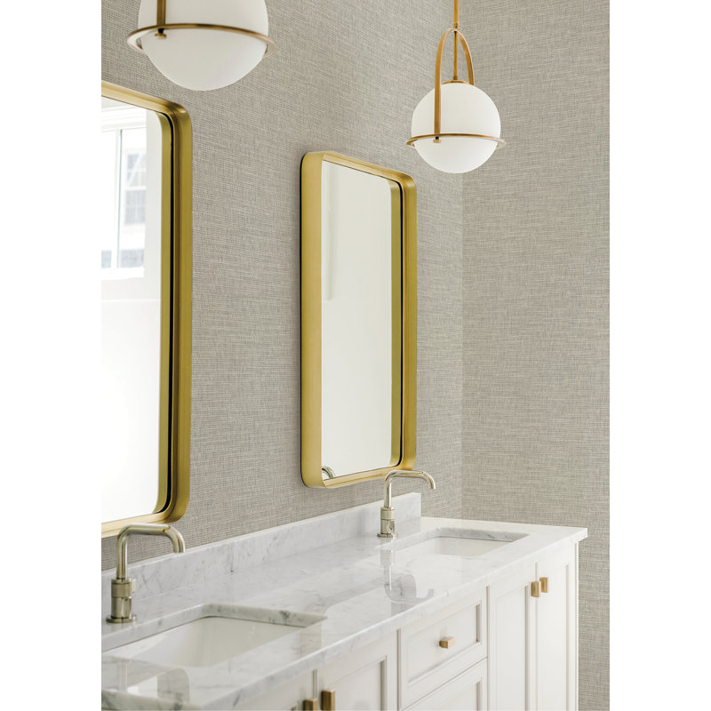 Wood & Shiplap Vinyl Wallpaper Roll, Beige