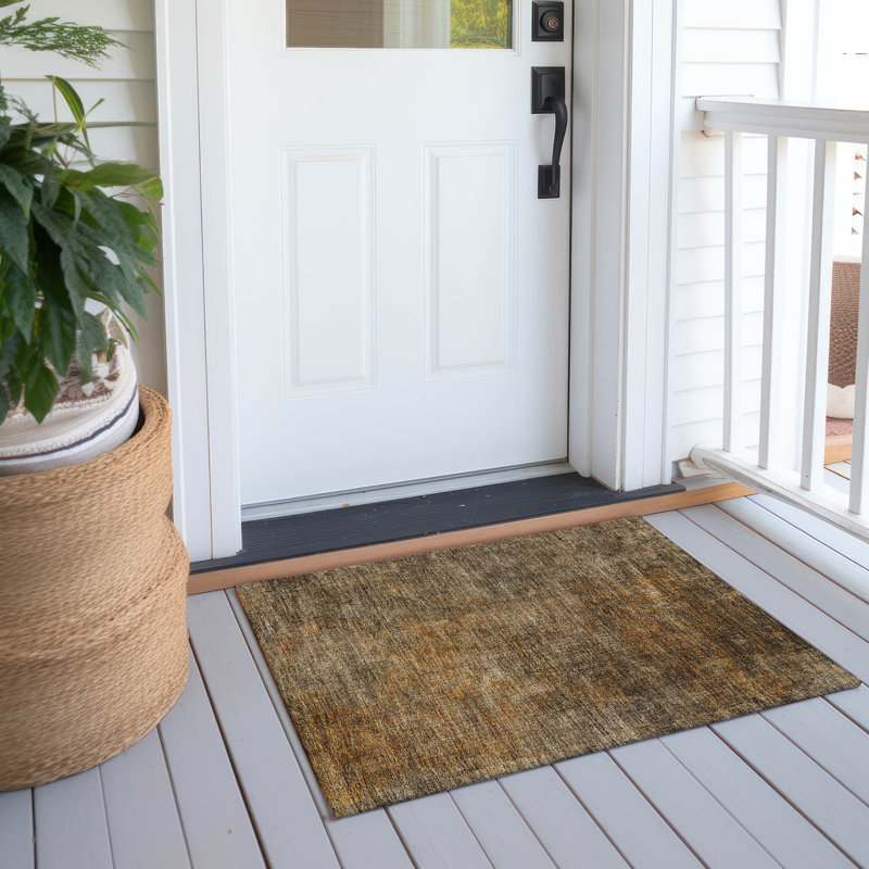  Tapis intérieur / extérieur Azarael, Rectangle 1 pi 8 po x 2 pi 6 po