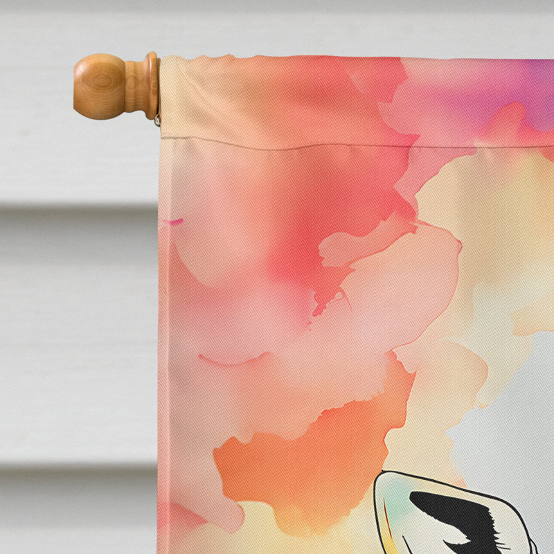 Drapeau de maison hippie