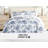 7-Piece Bedding Bundle - Pattern Comforter and Sheet Set-99311874-99311863