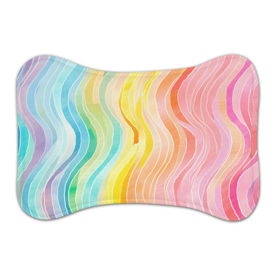 Tapis arc-en-ciel Rainbow Tints - 1 pièce