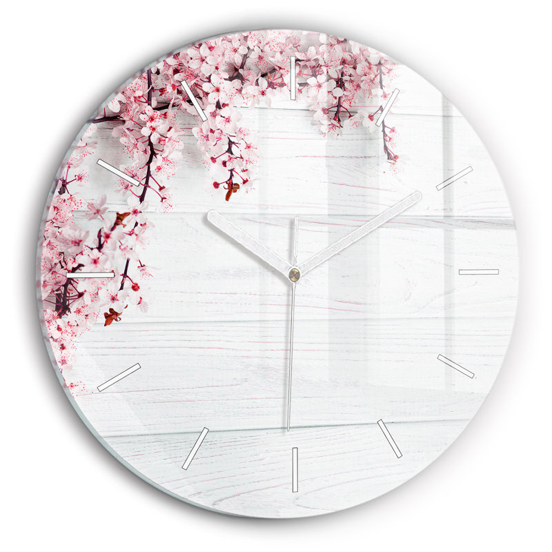 Glass Wall Clock