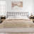 Metal California King Size Headboard, Adjustable Height, California King Headboard Only for Bedroom, Rustic Farmhouse Style, Attach Frame, Easy Assembly, Black-1171318204-1196464264