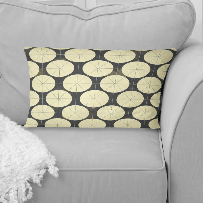 Coussin lombaire rétro Mid-Century