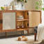 Armoire de rangement en rotin rétro-1932800535